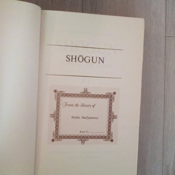 Shogun Vol. 1 & 2, James Clavell  International Collectors Library 1975 Vintage - Picture 9 of 12